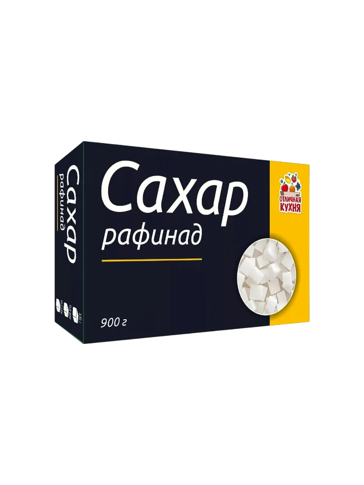 САХАР РАФИНАД ОТЛИЧНАЯ КУХНЯ BLACK EDITION 900Г 