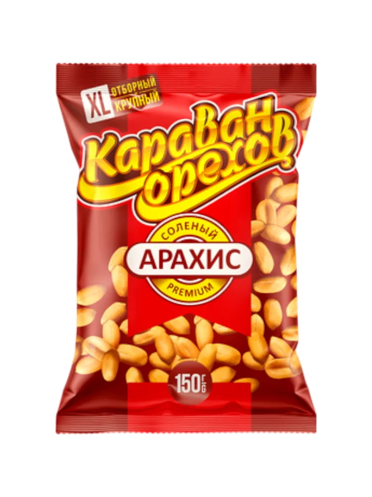 АРАХИС КАРАВАН ОРЕХОВ 150Г