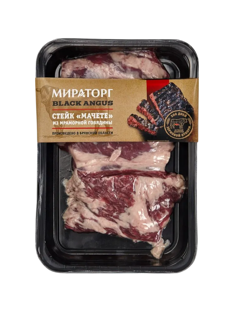 СТЕЙК МИРАТОРГ 480Г МАЧЕТЕ Б/К ЗАМ