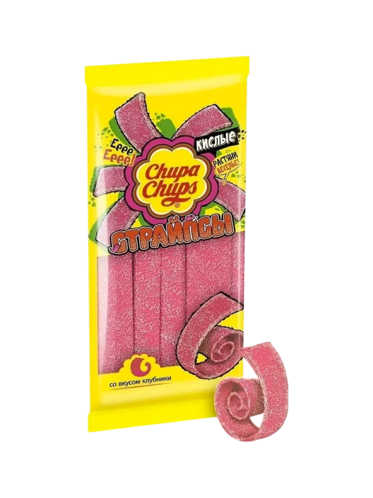 ЖЕВ МАРМЕЛАД CHUPA CHUPS 120Г КИСЛЫЕ СТРАЙПСЫ