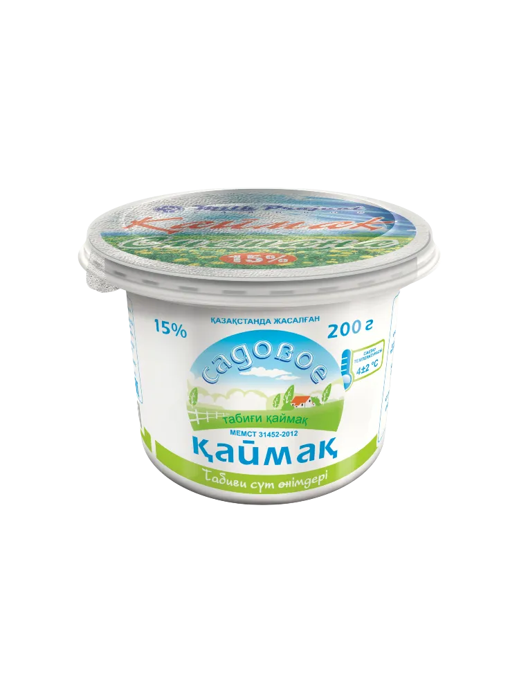 СМЕТАНА САДОВОЕ 200Г 15%