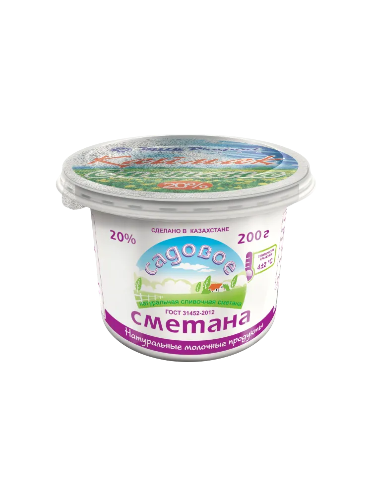 СМЕТАНА САДОВОЕ 200Г 20%