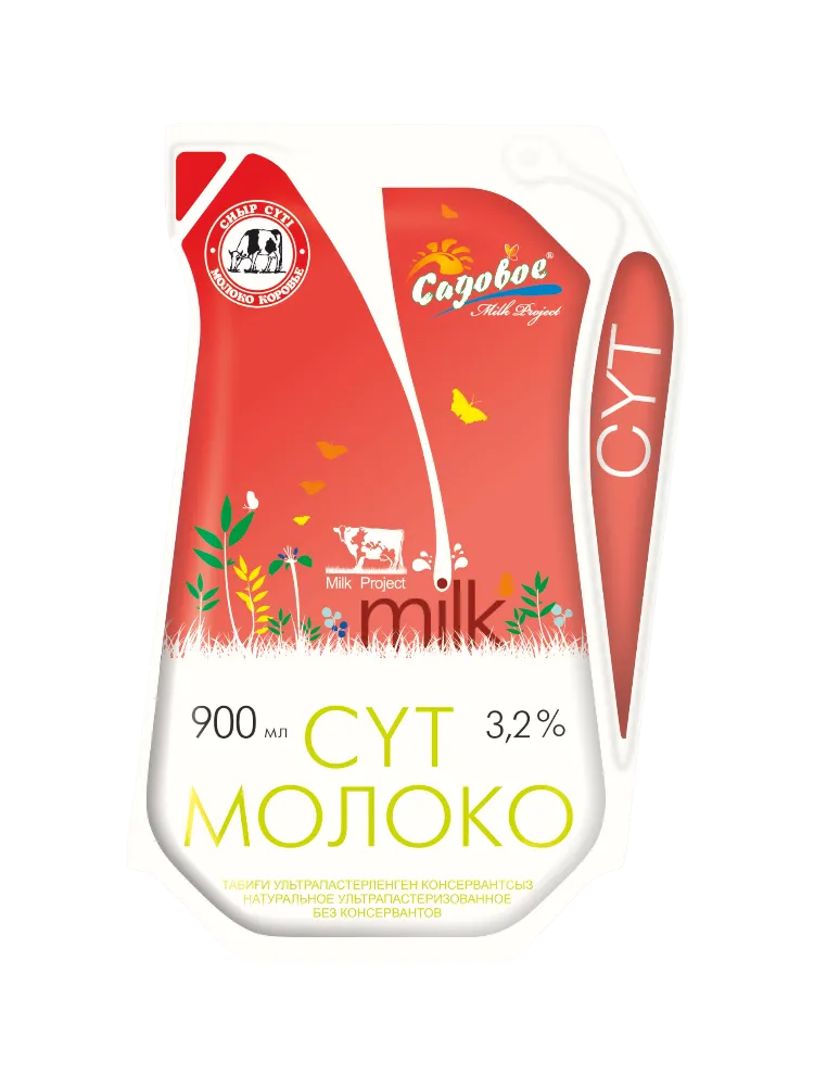 МОЛОКО САДОВОЕ 0.9Л 3.2% 