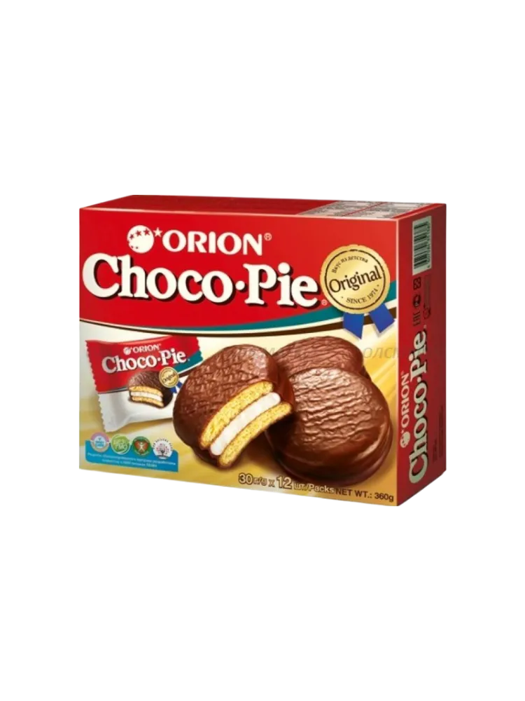 ПИРОЖЕНОЕ ORION CHOCO-PIE 360Г 