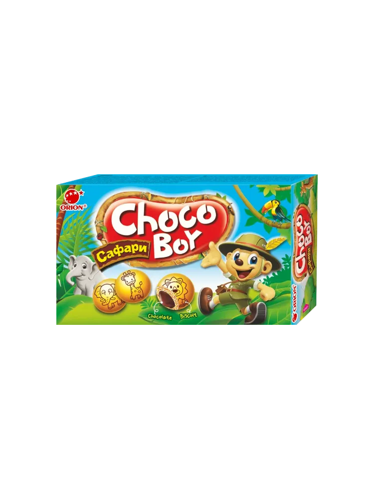 ПИРОЖЕНОЕ ORION CHOCO-BOY SAFARI 42Г 