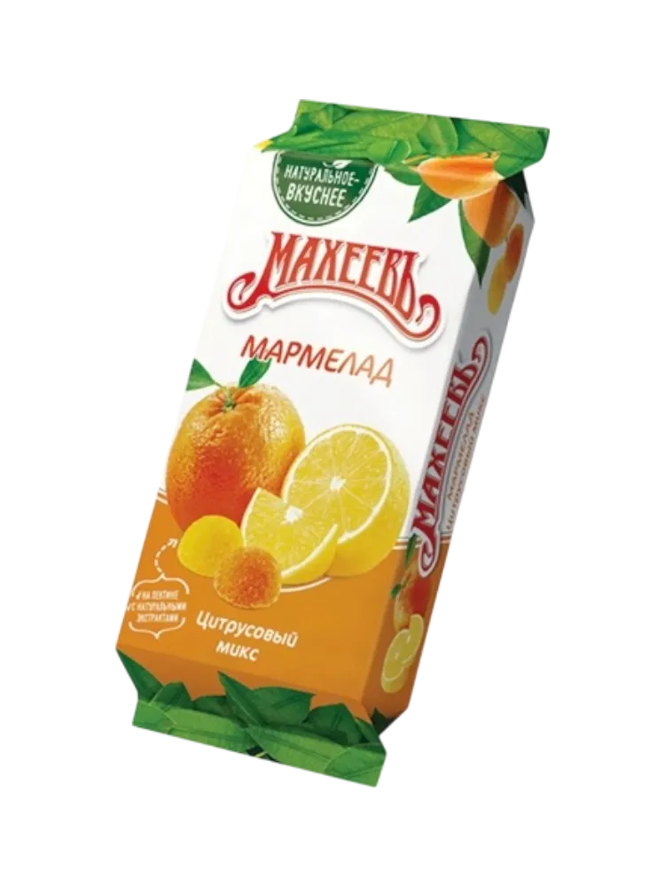 МАРМЕЛАД МАХЕЕВ 250Г ЦИТРУСОВЫЙ МИКС
