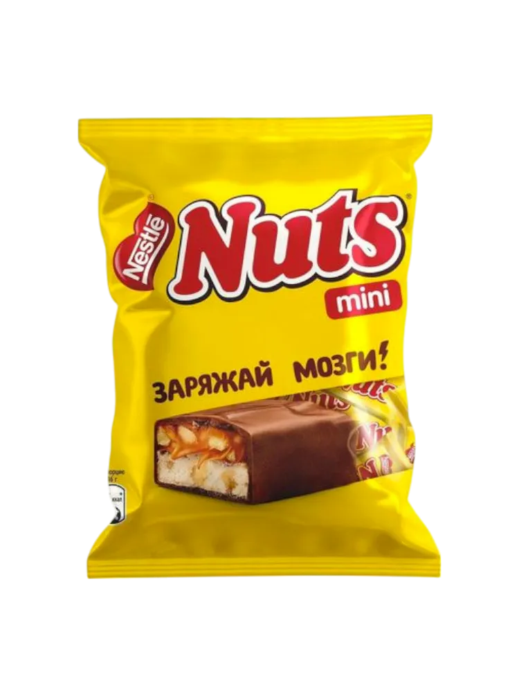 ШОКОЛАД БАТ NUTS 148Г MINI МУЛЬТИПАК