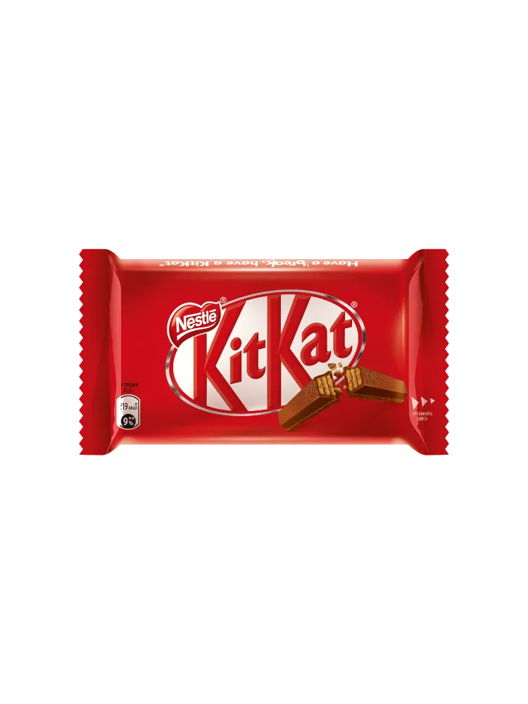 ШОКОЛАД МОЛОЧНЫЙ KITKAT 41,5Г С ХРУСТЯЩЕЙ ВАФЛЕЙ