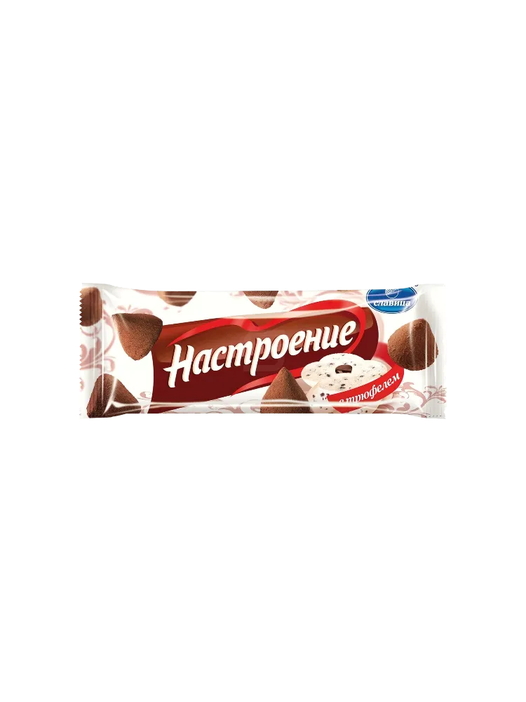 МОРОЖ СЛАВИЦА 500Г НАСТРОЕНИЕ ТРЮФЕЛЬ ТОРТ
