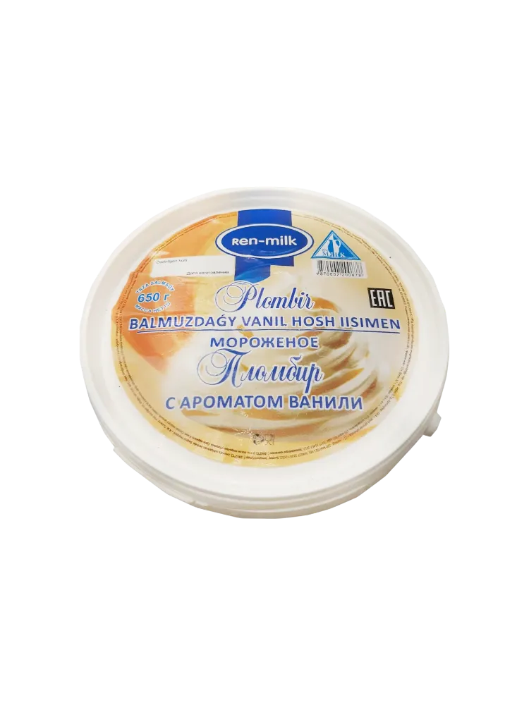 МОРОЖ REN-MILK ПЛОМБИР ВЕДРО