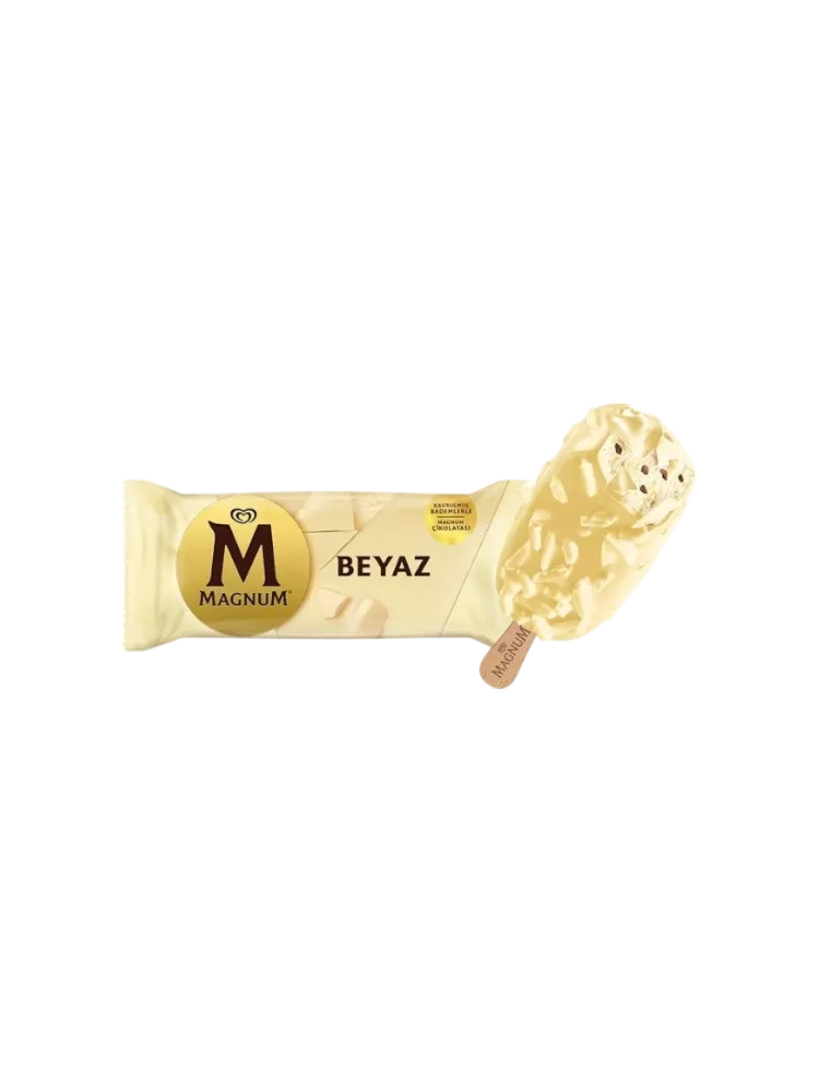 МОРОЖЕНОЕ MAGNUM BEYAZ 75.1Г БЕЛЫЙ - фото 1