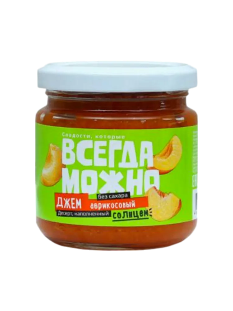 ДЖЕМ ВСЕГДА МОЖНО 200ГР С/Б АБРИКОСОВЫЙ