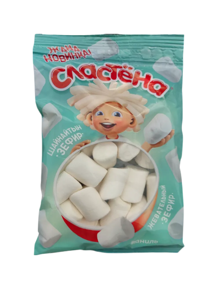 ЗЕФИР СЛАСТЕНА 75ГР ВАНИЛИ С/К
