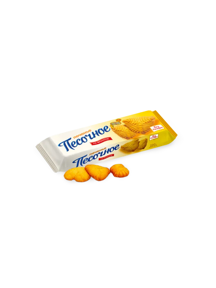 ПЕЧЕНЬЕ ПЕТРОДИЕТ 220Г ПЕСОЧНОЕ НА ФРУКТОЗЕ