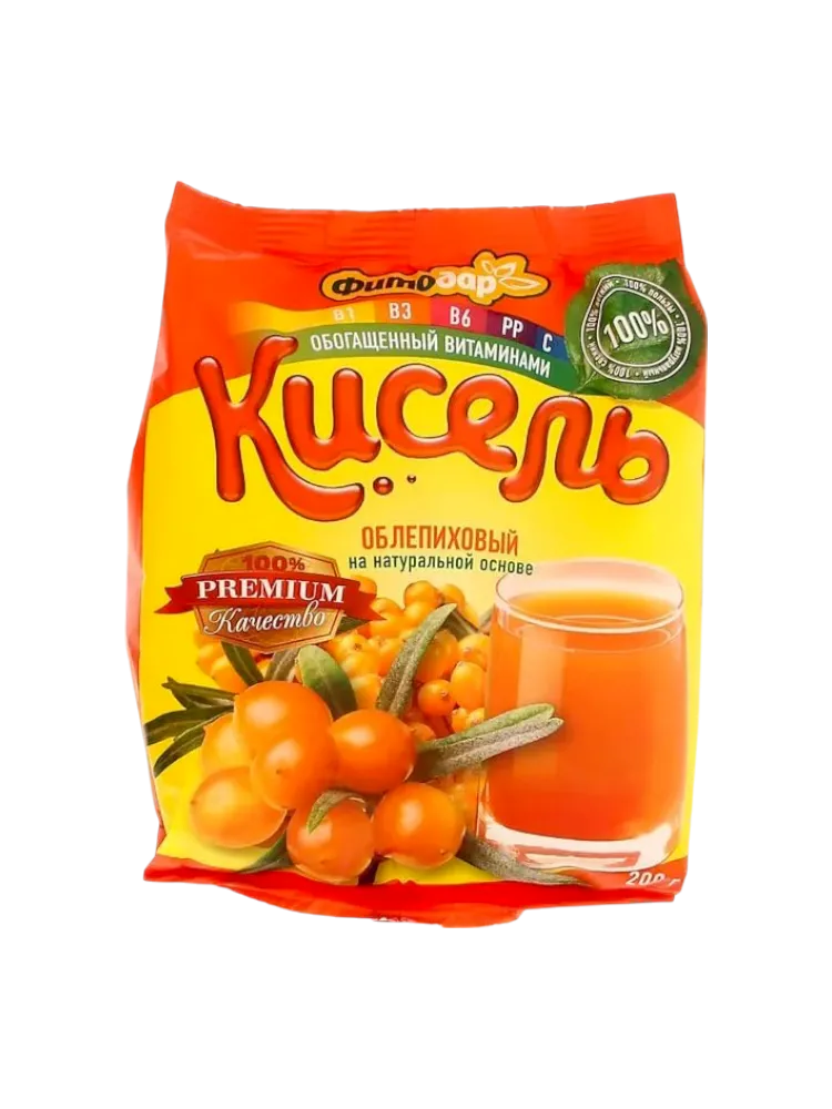 КИСЕЛЬ ФИТОДАР 200Г ОБЛЕПИХОВЫЙ 