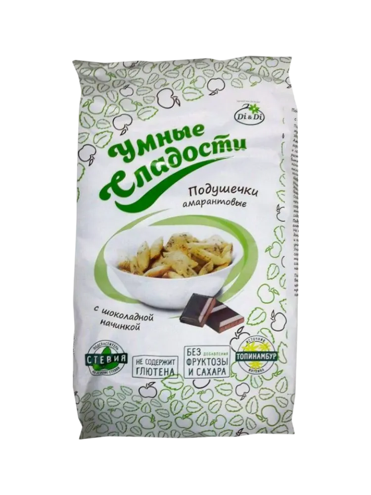 СУХ ЗАВТРАК УМНЫЕ СЛАДОСТИ 150Г ПОДУШЕЧКИ ШОК НАЧ СО СТЕВИЕЙ