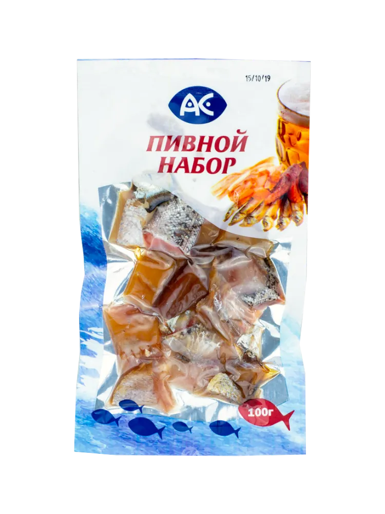 РЫБА НАБОР К ПИВУ 100Г В/У АС