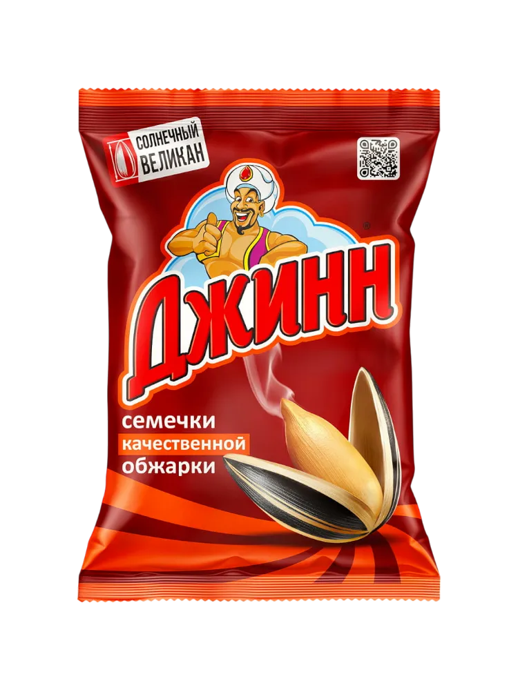 СЕМЕЧКИ ДЖИН 300Г ЖАРЕНЫЕ СОЛНЕЧНЫЙ ВЕЛИКАН