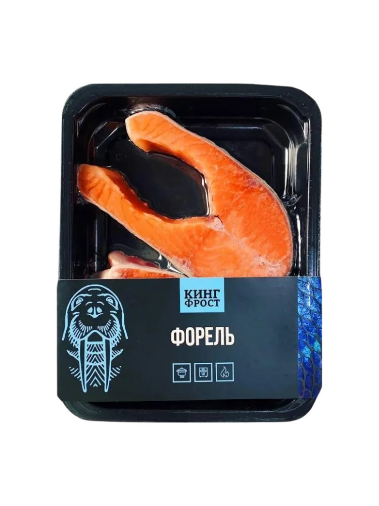 ФОРЕЛЬ 330Г КУСОК МОРОЖ СКИН В/У 