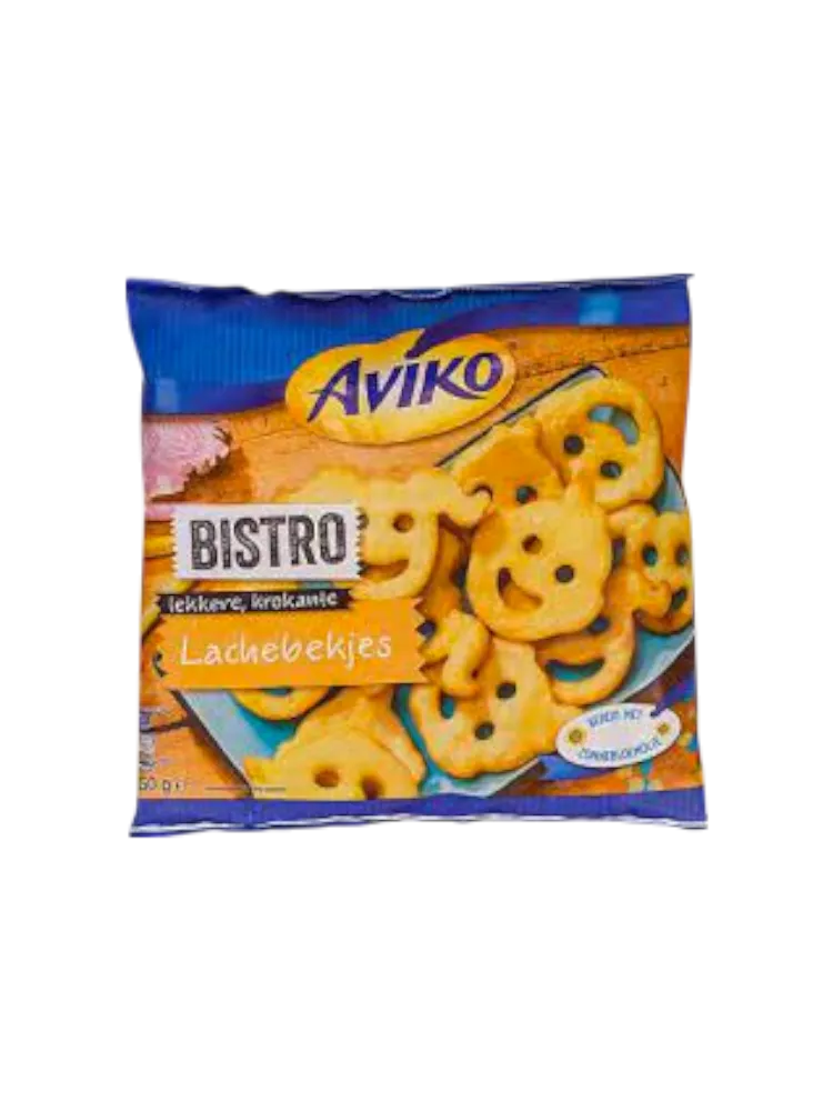 КАРТОФЕЛЬ ФРИ AVIKO ДЛЯ ДУХ ПЕЧИ КАРТОФЕЛЬНЫЕ УЛЫБКИ 450Г