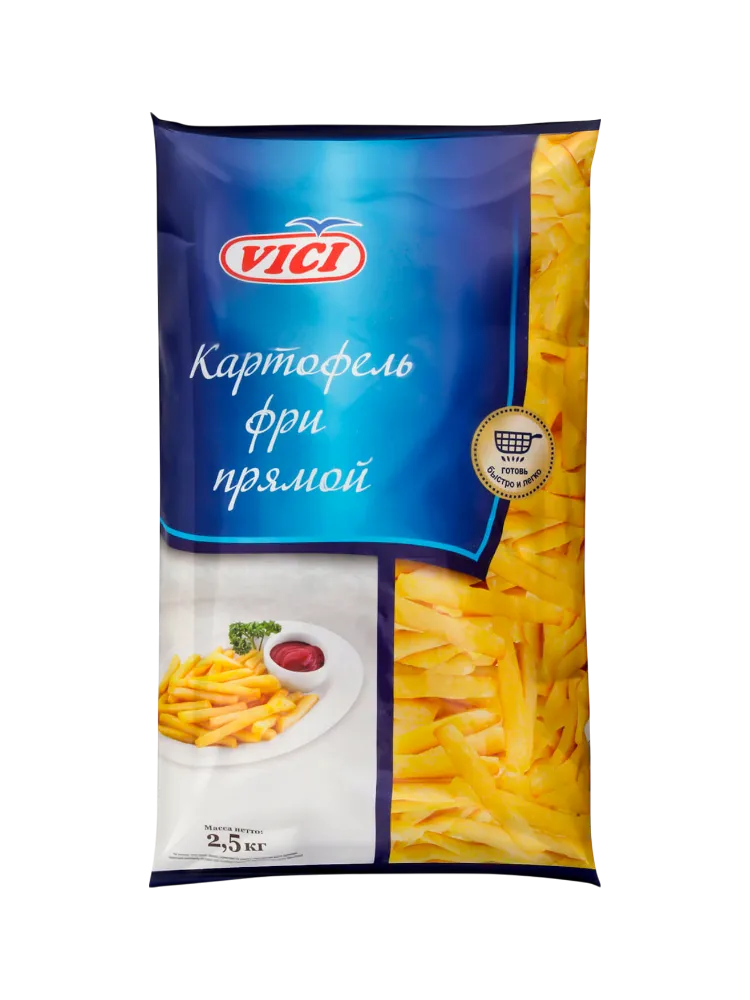 VICI 2500Г КАРТОФЕЛЬ ФРИ 9/9ММ - фото 1