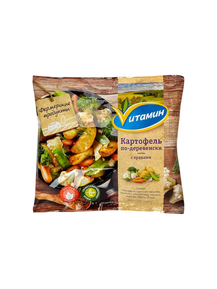 ФП КАРТОФЕЛЬ 400Г ПО-ДЕРЕВЕНСКИ С ТРАВАМИ