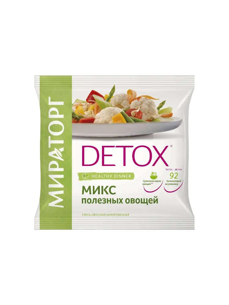 МИРАТОРГ 400Г МИКС ПОЛЕЗНЫХ ОВОЩЕЙ