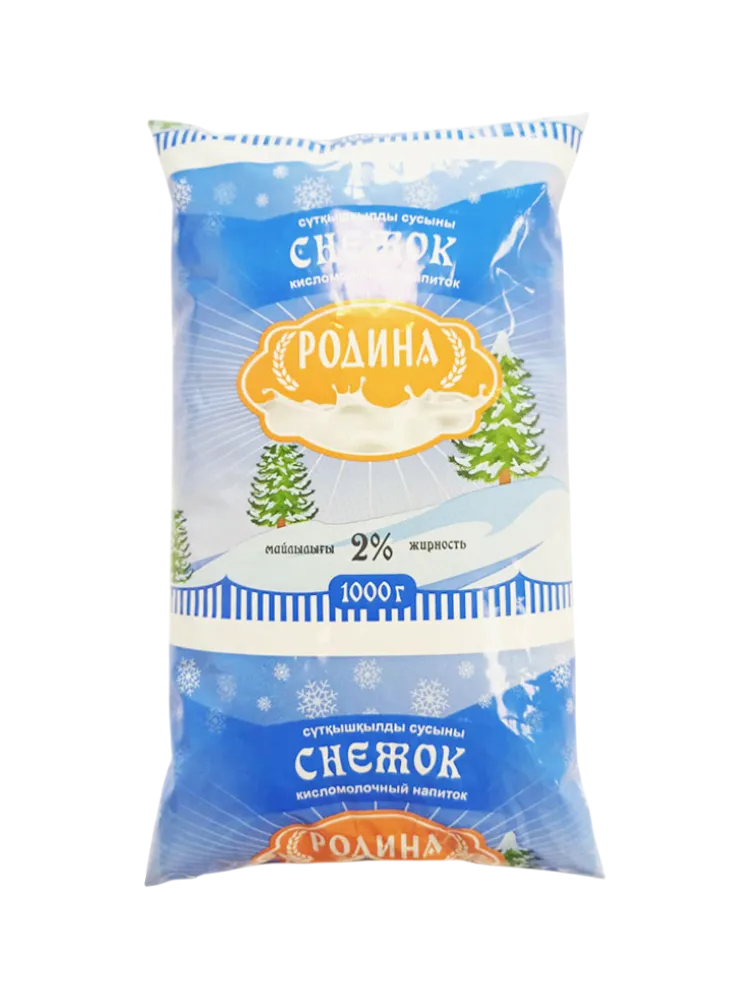 РОДИНА СНЕЖОК КИСЛОМОЛОЧНЫЙ НАПИТОК 2%