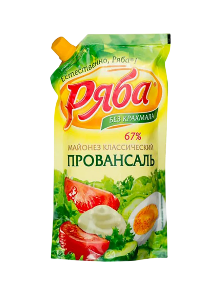 МАЙОНЕЗ РЯБА 200Г ПРОВАНСАЛЬ 67%