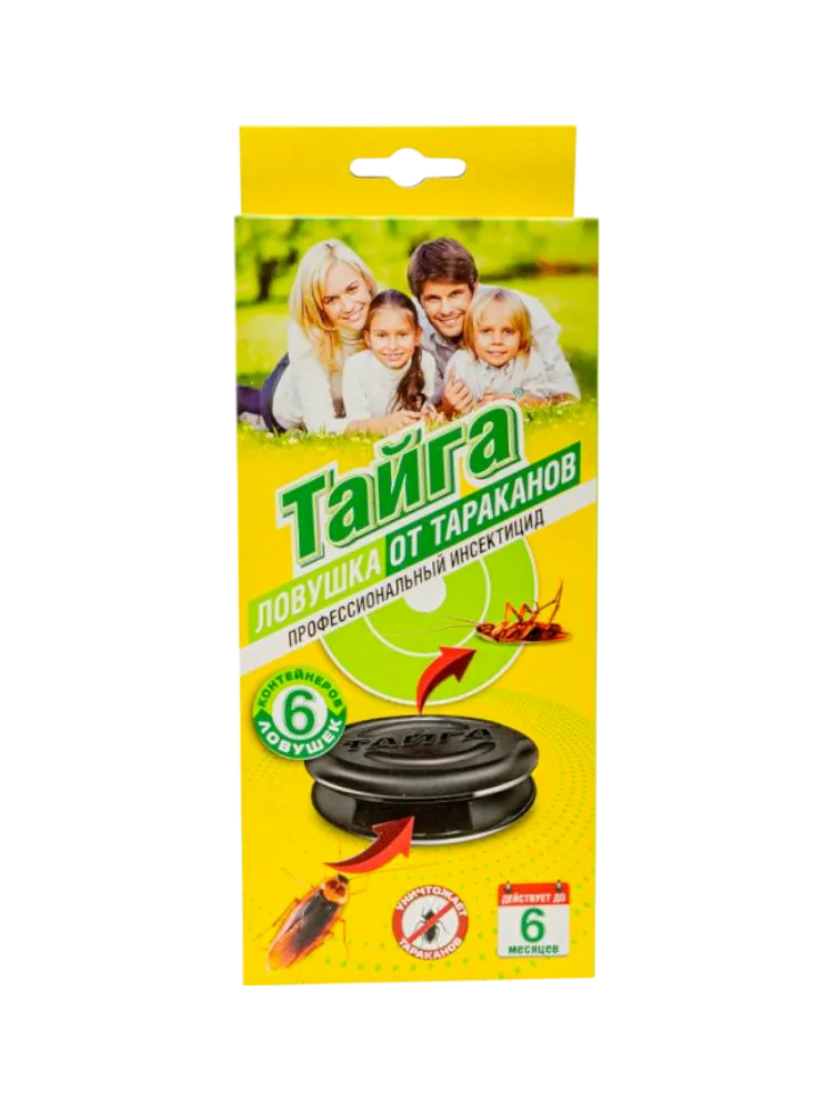ЛОВУШКА ТАЙГА ОТ ТАРАКАНОВ 6ШТ