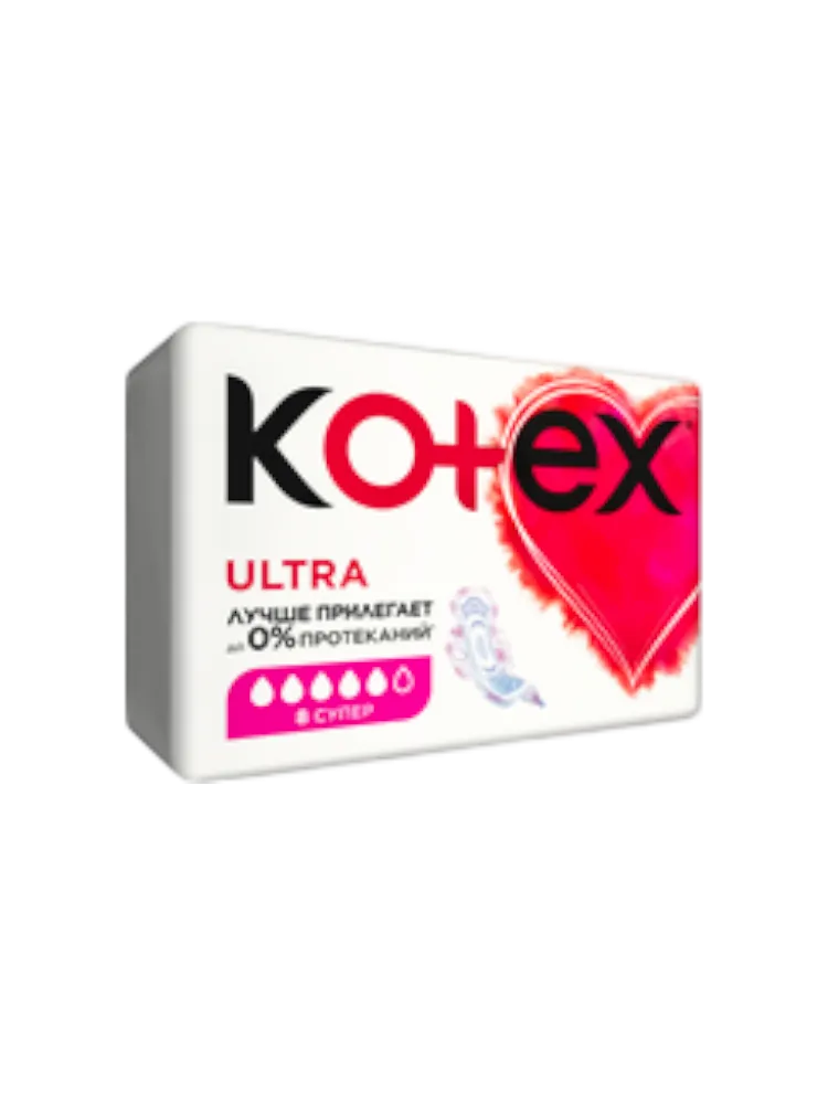 ПРОКЛАДКИ KOTEX ULTRA NET SUPER PADS 8ШТ