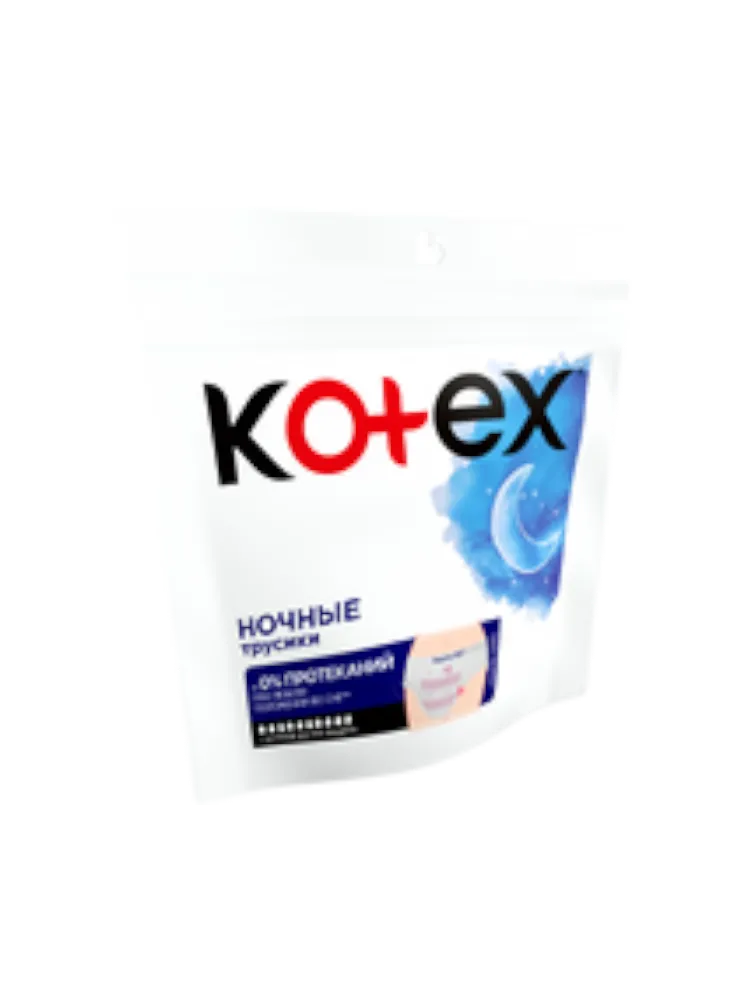 ТРУСИКИ KOTEX НОЧНЫЕ 2ШТ
