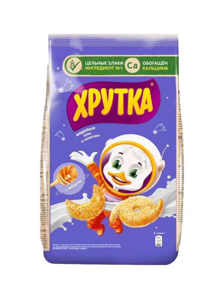 СУХ ЗАВТРАК NESTLE ХРУТКА 210Г МЕДОВЫЕ ЛУНЫ 