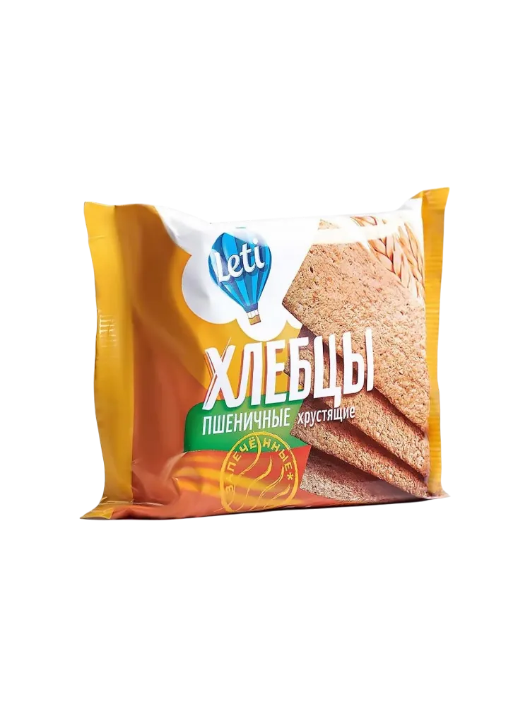 ХЛЕБЦЫ  LETI ЗЛАК АКТИВ  60Г ПШЕНИЧНЫЕ 