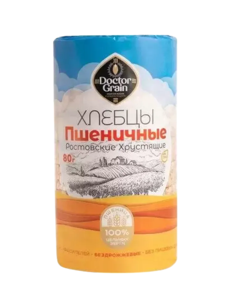 ХЛЕБЦЫ ХРУСТЯЩИЕ 80Г РОСТОВСКИЕ КРУГЛЫЕ   