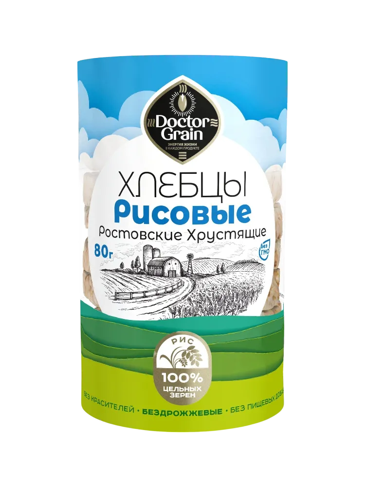 ХЛЕБЦЫ РОСТОВСКИЕ 80Г ХРУСТЯЩИЕ РИСОВЫЕ