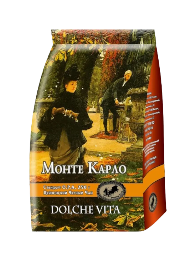 ЧАЙ DV 250Г МОНТЕ КАРЛО ЧЕРН - фото 1
