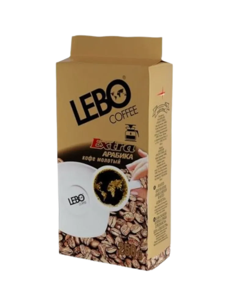 КОФЕ LEBO EXTRA 250г МОЛОТЫЙ