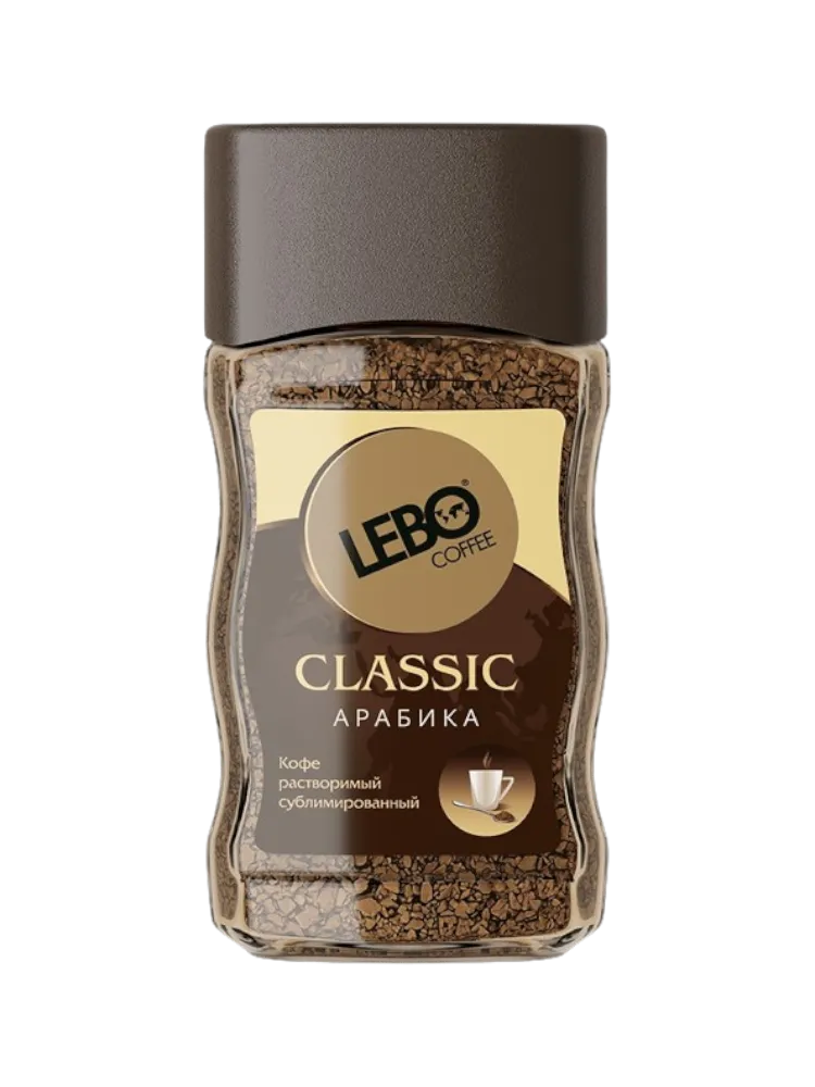 КОФЕ LEBO CLASSIC 100Г РАСТВОРИМЫЙ