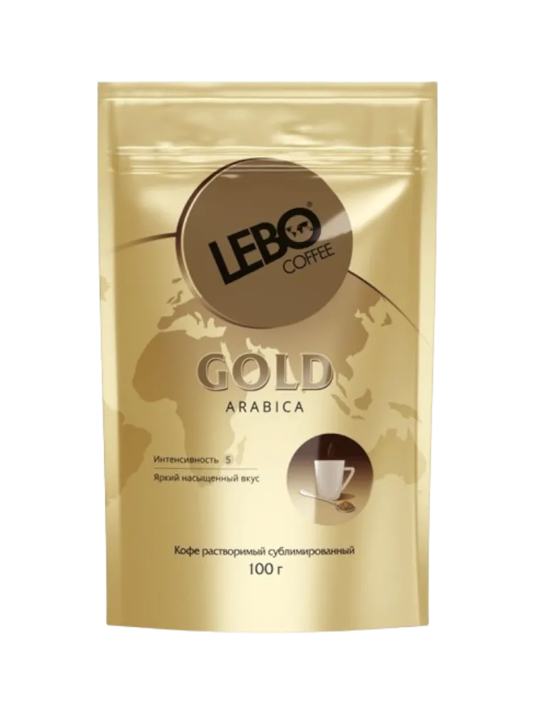 КОФЕ LEBO GOLD 100Г РАСТВОРИМЫЙ