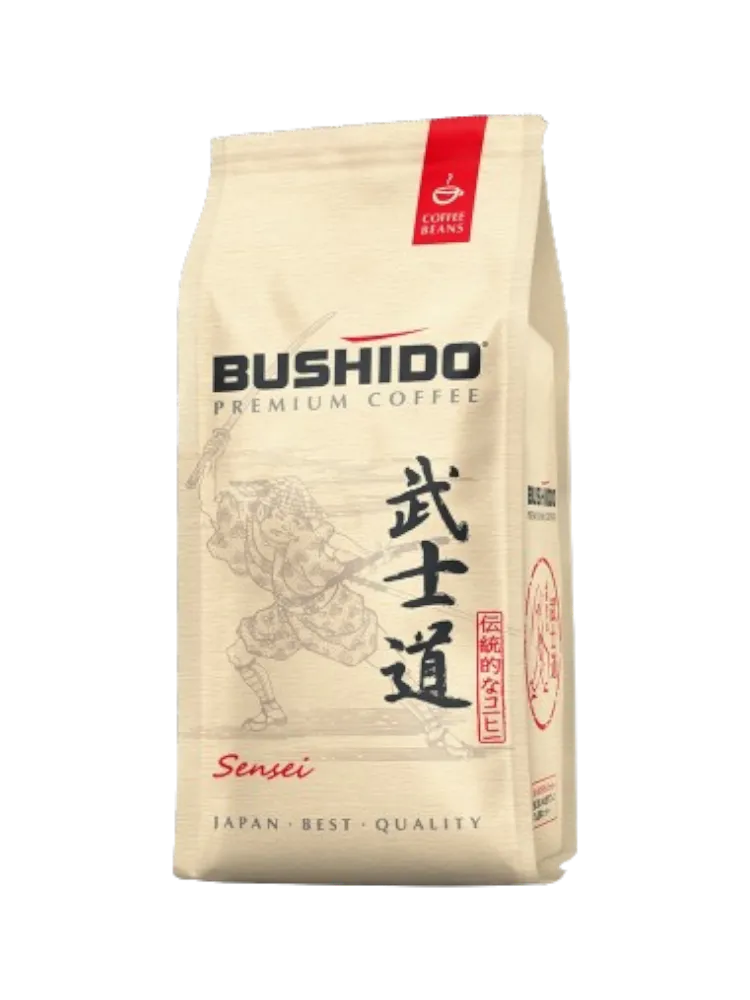 КОФЕ BUSHIDO 227Г SENSEI ЗЕРНО
