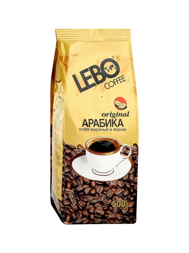 КОФЕ LEBO 500Г ЗЕРНО