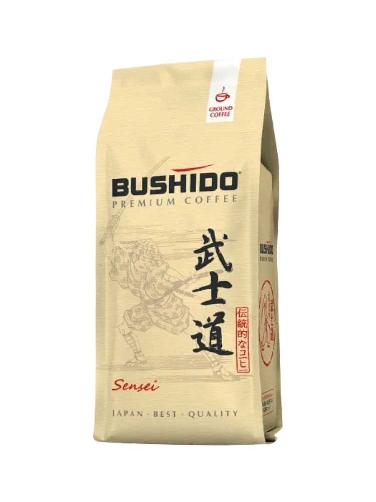 КОФЕ BUSHIDO 227Г SENSEI МОЛ