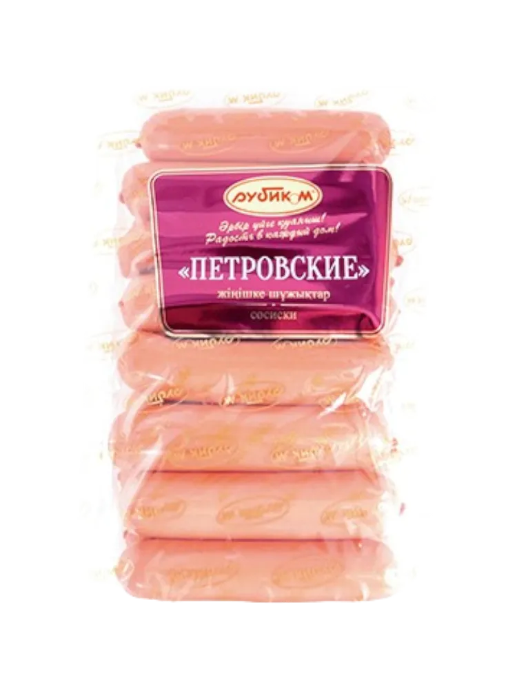 РУБИКОМ СОСИСКИ 500Г ПЕТРОВСКИЕ УП