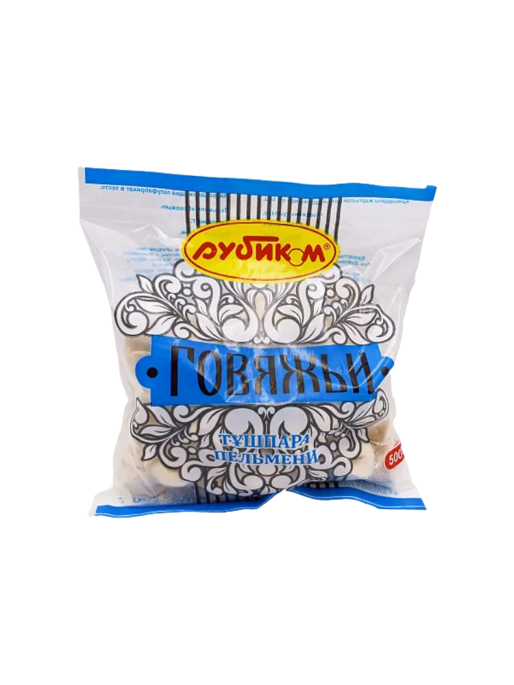 ПЕЛЬМЕНИ РУБИКОМ ГОВЯЖЬИ 1КГ