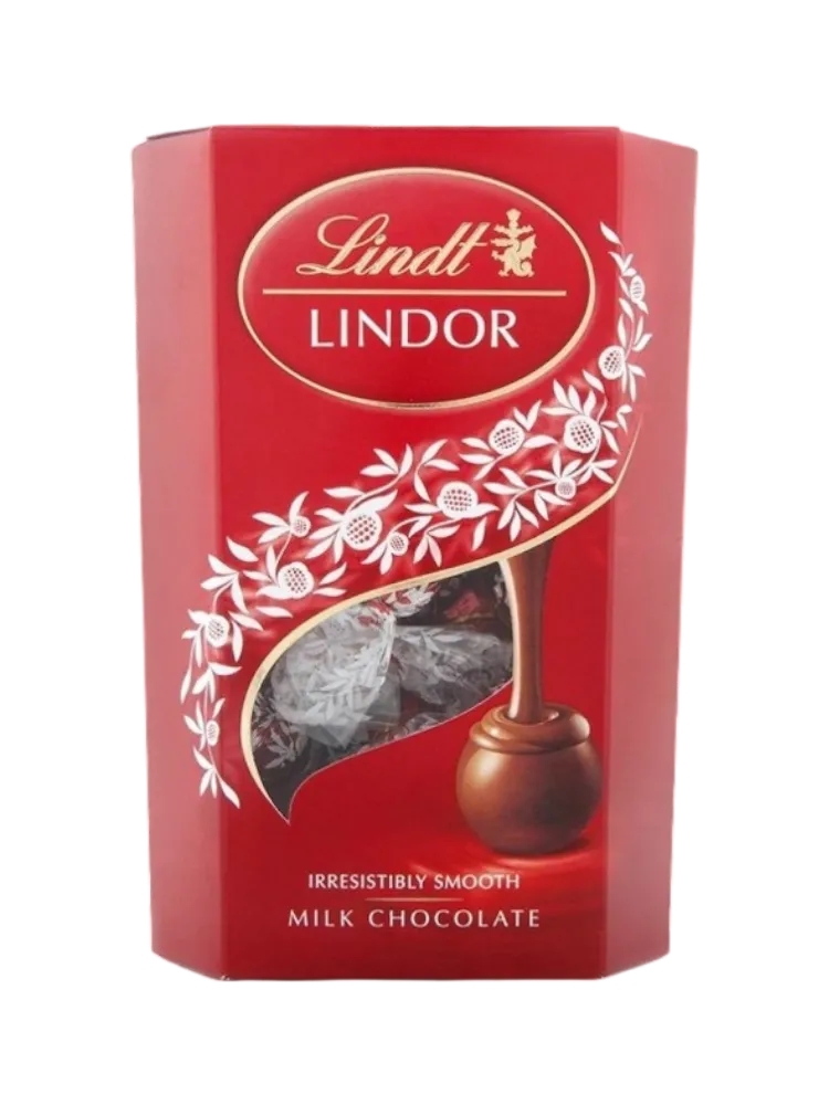 КОНФЕТЫ LINDT LINDOR 200Г МОЛ ШОКОЛАД С НЕЖНОЙ ТАЮЩЕЙ НАЧИНКОЙ(8)