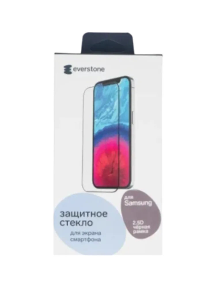 Простое стекло Everstone 2,5D FG для Samsung A13 черный