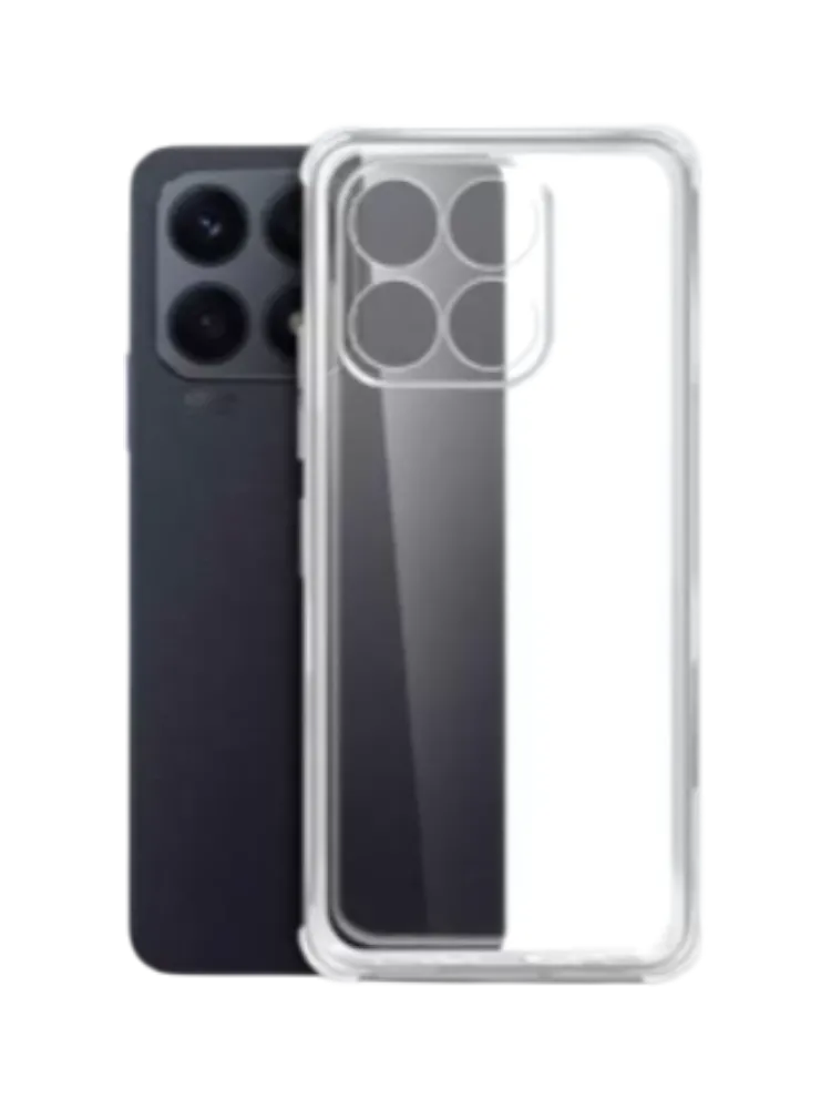 Чехол накладка Borasco Bumper Case для Honor X8a прозрачный