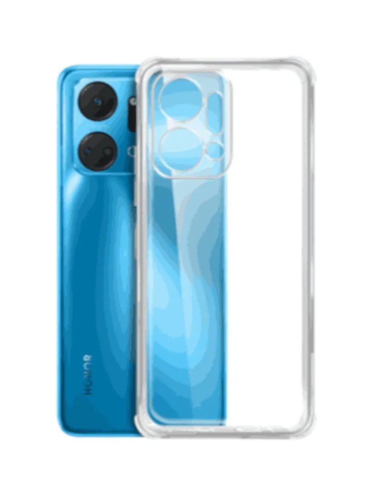 Чехол накладка Borasco Bumper Case для Honor X7a прозрачный