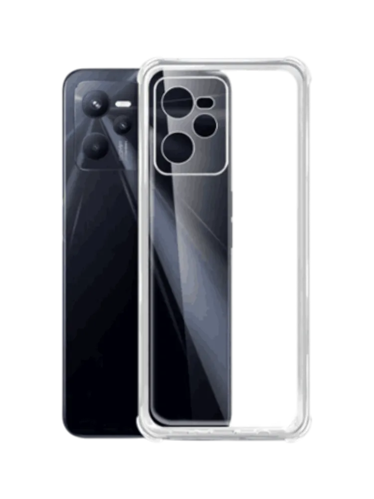 Чехол накладка Borasco Bumper Case для Realme C35 прозрачный